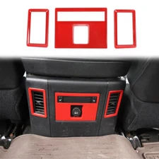 Armrest Box Rear Air Condition Vent Outlet Trim Cover for Dodge Ram 1500 2010-17