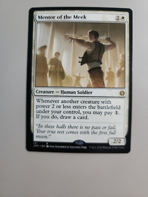 MTG Mentor of the Meek Jumpstart 121 Regular Rare | eBay
