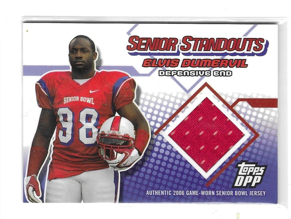 Elvis Dumervil Topps Draft Picks & Prospects Senior Standout-Jersey #SSED Base