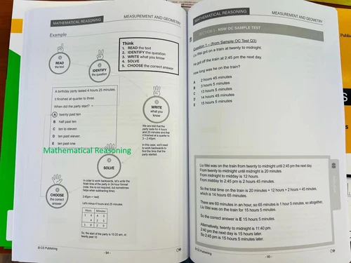 CS Education OC Placement Test Strategies by categories pk of 3 Thinking Skills - Picture 9 of 13