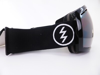 Electric Snow Goggles EG2 Gloss Black - Bronze/Silver Chrome Lens w/ Hard Case