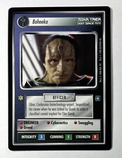 STAR TREK CCG DS9 RARE CARD BOHEEKA STCCG NEVER PLAYED