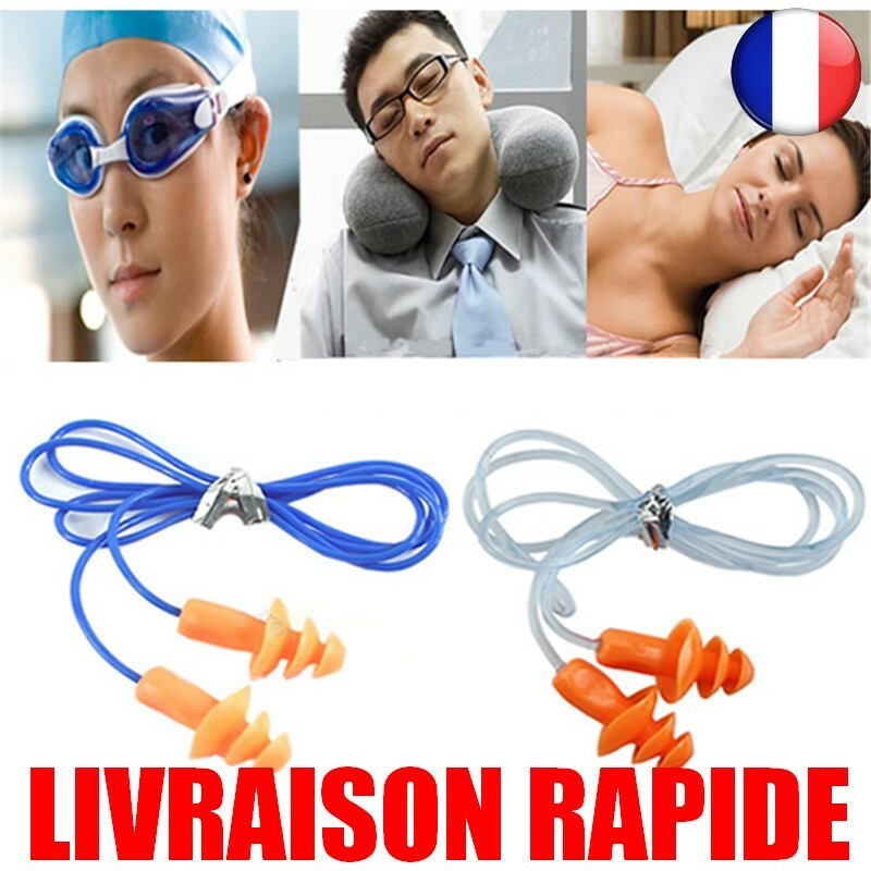 10 piezas Silicona Protector para los oídos Reutilizable Piscina Agua