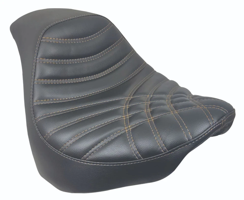 Asiento de gel Harley Davidson FATBOB FXFB punto de cruz asiento de gel 2018-2023 Foto 4 de 4