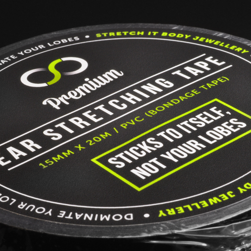 Ear Stretching Tape SIBJ™ Premium Ear Gauging Tape Safe Taping