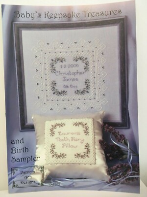 Patricia Ann Designs - Baby's Keepsake Treasures and Birth Sampler Chart only