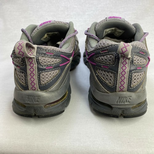 NIKE Trail Ridge Womans Hiking Trail Running Shoes Size 8 Gray/Magneta - Picture 5 of 11