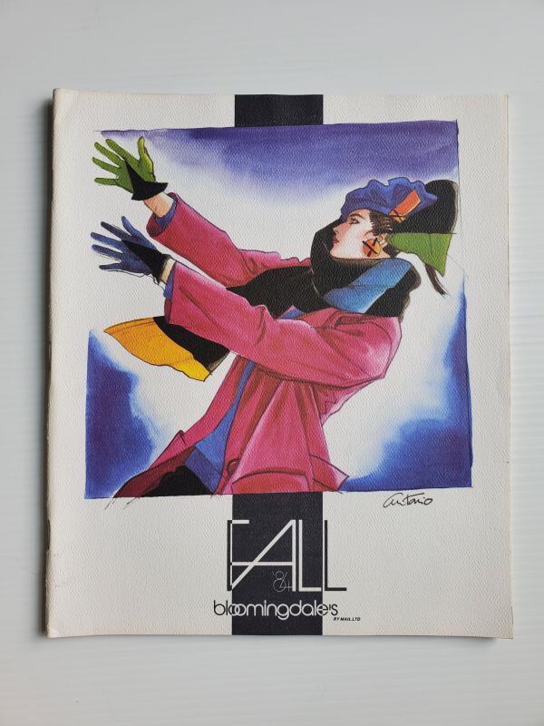1984 Bloomingdale's catalog ANTONIO LOPEZ Illustrations NYC