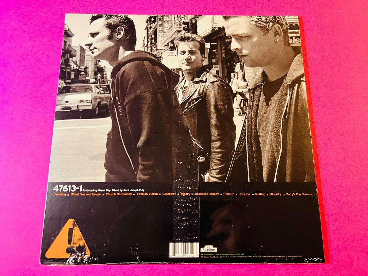SEALED Green Day Warning ORANGE Vinyl LP | eBay