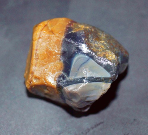 Certified GIE 75.00 Natural Ethiopian Black Opal Welo Fire Rough Loose Gemstone - Picture 4 of 5