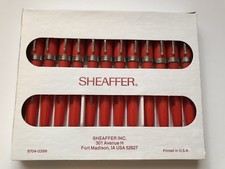 12 fine sheaffer fountain pens   🇺🇸