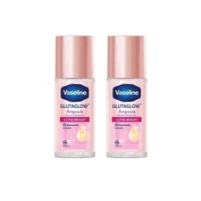 Deodorant Roll On Vaseline Serum Ultra Bright Glutaglow Protect 48 Hours 45ml x2