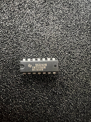 10 Stück/pcs - SN75188N / MC1488N - Texas Instr. DIP14 - Quadruple Line Driver