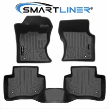 SMARTLINER Custom Fit 2 Row Floor Mats Liner Set TPE 2021-2025 Range Rover Velar