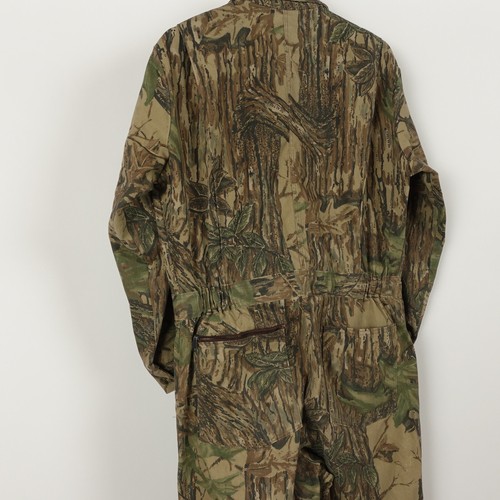 Vintage Liberty Men's Realtree Camouflage One Piece Coveralls Made In USA Medium - Picture 22 of 22