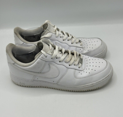 Nike Air Force 1 Men's Size 13 Running Shoes Triple White 315122-111