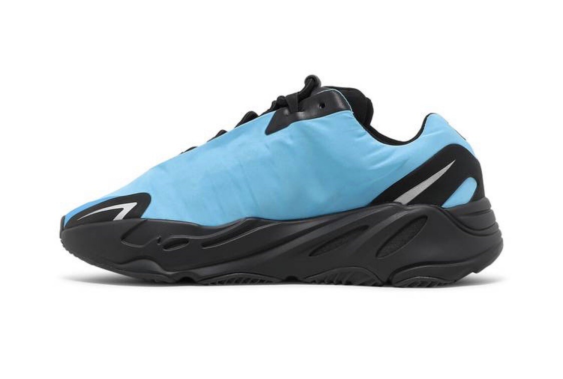 Brand New Adidas Yeezy Boost 700 MNVN Bright Cyan Reflect