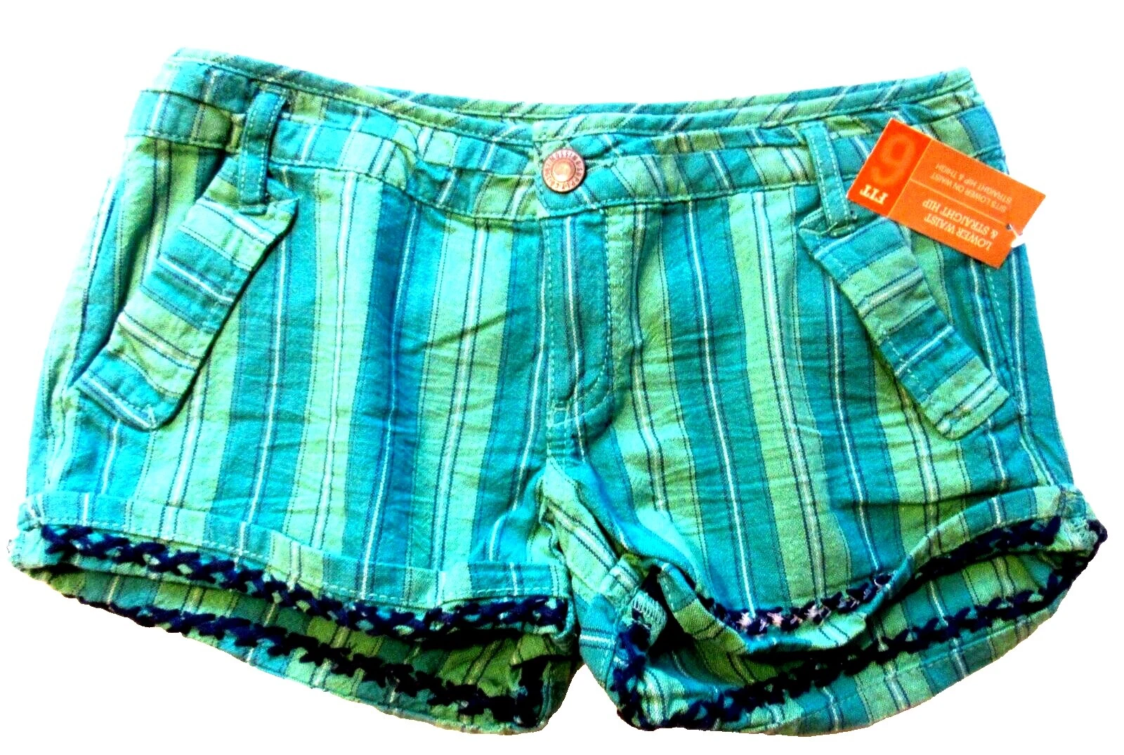 Pantalones cortos a rayas Mossimo para De mujer