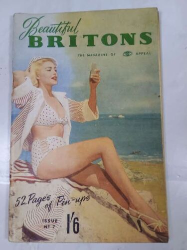 Beautiful Britons Magazine - Numéro 7 - Mai 1956 - Vintage Mini Glamour Mag - Photo 1/7