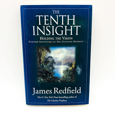 In Tenth Insight Hardcover James Redfield 1996 Time Travel Spiritual Adventure Y