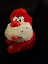 Dan Dee Animated Puppy Dog 11" Red White Stuffed Plush Sings "Do You Love Me"