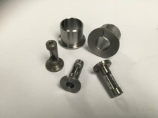 Full Set of 2 Chisel & 3 Auger Bushes For Wadkin DM/V Morticer (as above)