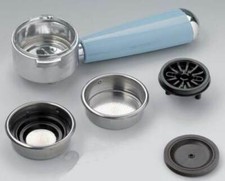 ARIETE kit braccetto + filtro cialde celeste macchina caffè Vintage Retrò 1389