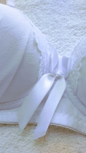 34b white , sexy women bra,nylon - Picture 9 of 10