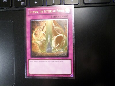 PT12 YUGIOH GLEIPNIR, THE FETTERS OF FENRIR STOR-EN073 ULTIMATE RARE M/NM
