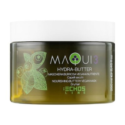 Echosline Maqui 3 Hydra-Butter Nourishing Buttery Vegan Hair Mask 8.4 fl.oz.
