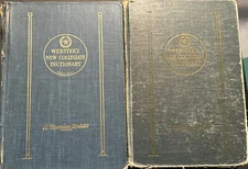 1951, 1961 Webster’s Dictionaries 