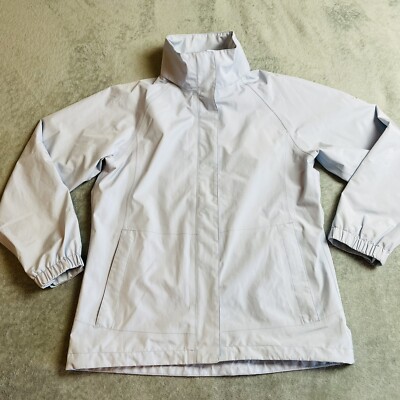 AIGLE Gore Tex Jacket Light Blue Women s Size 36, Small 