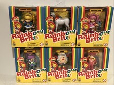 RAINBOW BRITE 40TH ANNIVERSARY SET OF 6 MINI FIGURES NEW IN BOX TLS