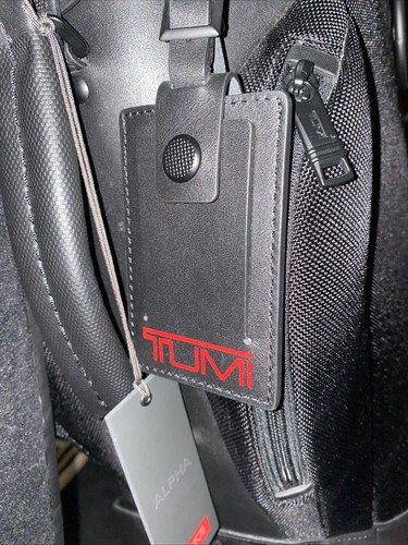 TUMI ALPHA 3 Ballistic Nylon Carry On 5 Slot Golf Bag Black / Red NWT - Picture 20 of 24