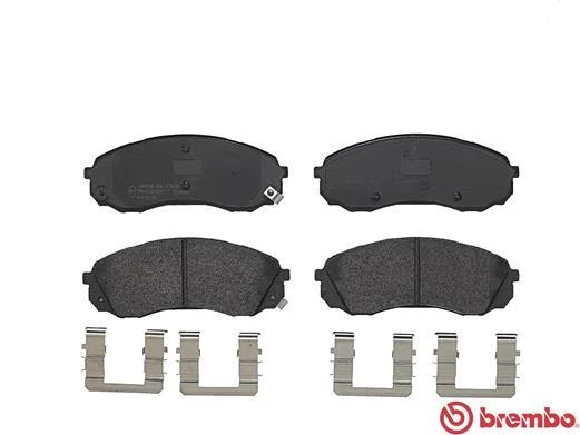 Fits Hyundai iload i800 Kia Sedona Dodge H 100 Brake Pads Set Front Brembo - Изображение 3 из 4
