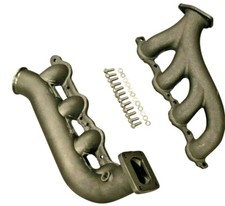 For Chevy Gm Ls Turbo Exhaust Hotparts T4 Kit Vortec 4.8 5.3 6.0 Lsx Manifolds
