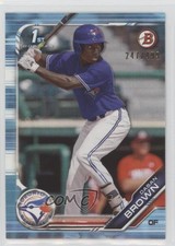 2019 Bowman Draft Sky Blue 247/499 Dasan Brown #BD-63 sh7