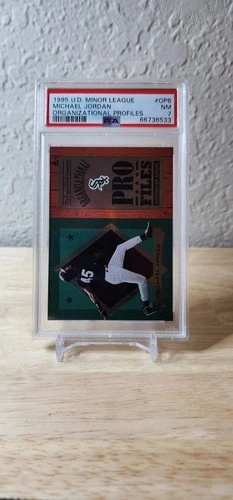 1995 Upper Deck Minor League Top Prospect Pro Files Michael Jordan #OP-6 PSA 7