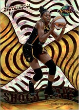 2022 Panini Revolution WNBA Shock Wave Fractal #15 Chiney Ogwumike - BSK