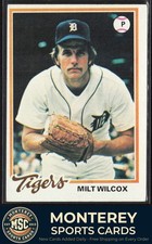 Milt Wilcox 1978 Topps #151 Detroit Tigers