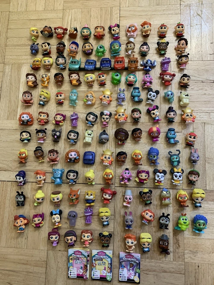 Disney Doorables - Lote de 128+ Figuras - Serie Mixta 8, 9, 10 - Algunos Duplicados Foto 3 de 4