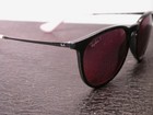 Ray Ban Classic Sunglasses Wayfarer Black Erika Shades Made In Italy — photo 3