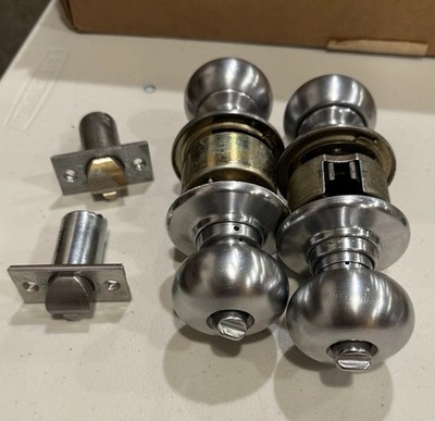 Schlage D53LD PLY 630 Entry Function Knob 2-3/4  Backset Latch Grade 1