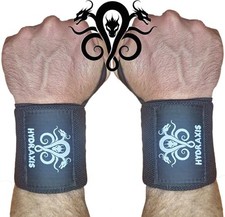 Weightlifting Wrist Wraps 18" Professional Quality Wrist Support with Heavy