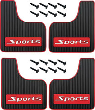 4PCS Car Mud Flaps, Flexible Rubber Sport Vehicle Mudflaps Mudguard Splash Guard