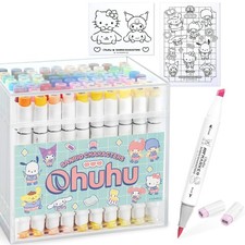 Sanrio × Ohuhu Marker Set  Limited 80 Colors...