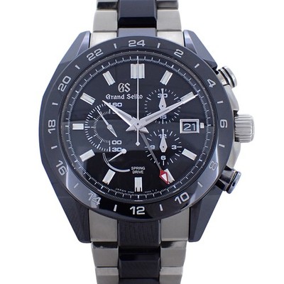 Master shop limited SEIKO Grand Seiko Black Ceramic Collection  SBGC223 9R86...