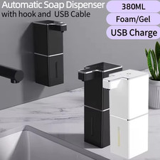 Automatic Soap Dispenser | Black or White | 380ml | USB Charging