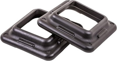 The Step (Made in the USA) Original Health Club Aerobic Step Risers in Black