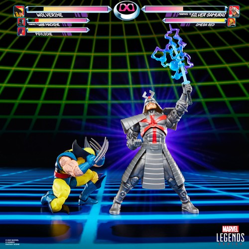 Marvel Legends Gamerverse Wolverine vs Marvel's Silver Samurai 2 Pack - Bild 8 von 13